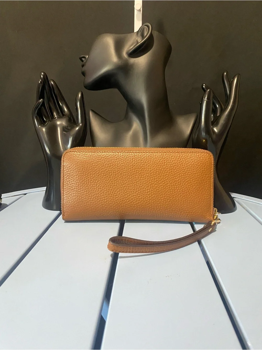 Michael Kors pebbled leather